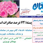 نشریه چهارشنبه 15 اسفند 1403 – شماره 1391